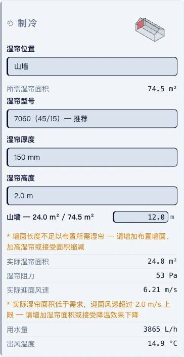 冷风垫尺寸按您实际墙面计算